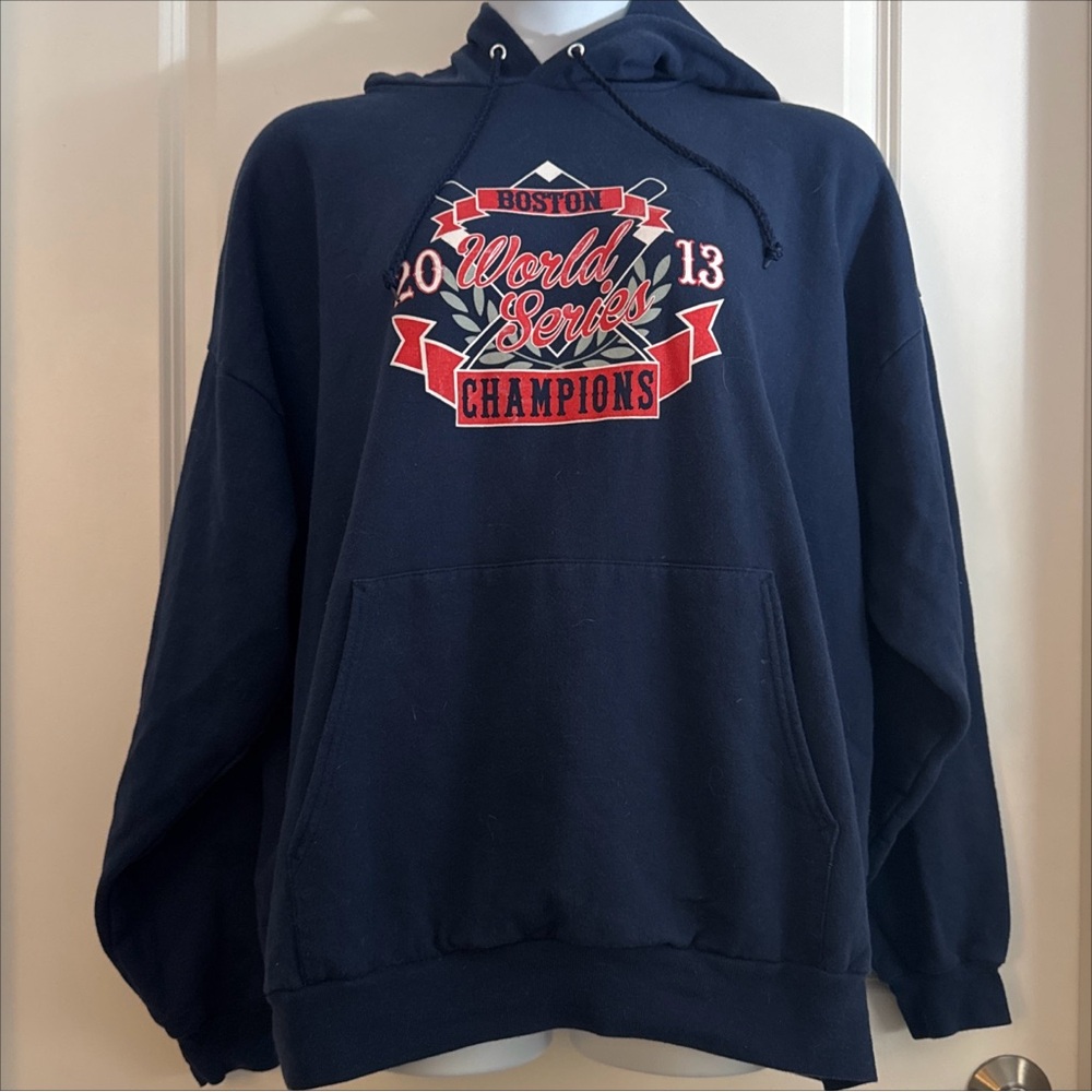 Red Sox 2013 World Series Champions Navy Hoodie 3XL